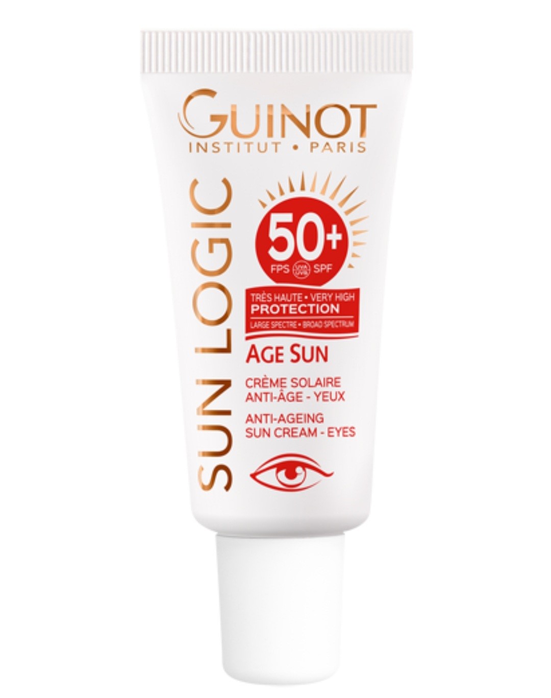 Guinot Antiageing Sun Cream for Eyes SPF 50+ The Beauty Spot Sandy